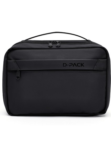 D-Pack Erkek Siyah Kumaş El Çantası 25SBD30346F