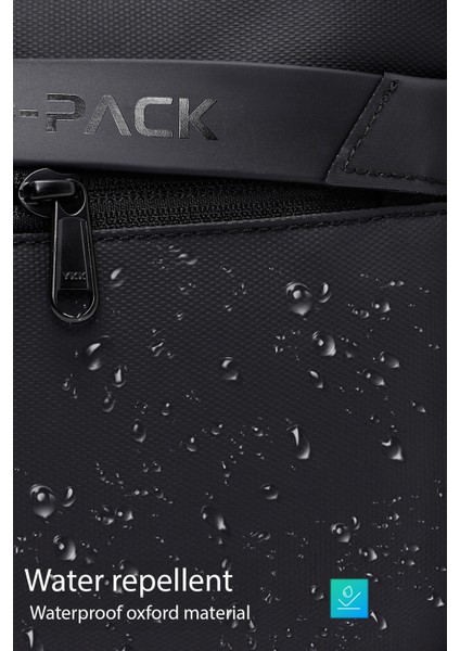 D-Pack Erkek Siyah Kumaş El Çantası 25SBD30346F