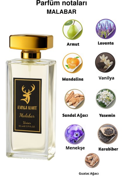 Malabar Unisex Parfüm 110 ml modelleri