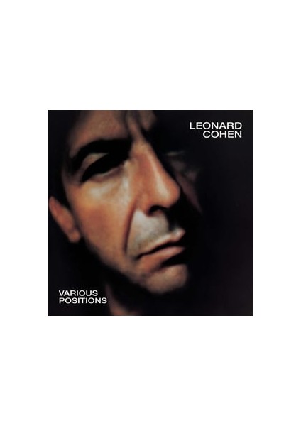 Leonard Cohen Various Positions (Plak)