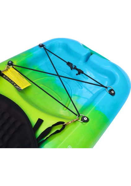 Goodboy Balıkçı Kanosu Çocuk Tek Kişilik Kano Mavi Yeşil Pembe
