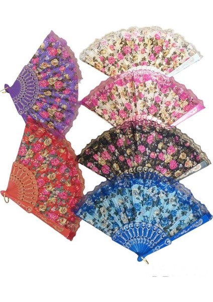 Yelpaze Karışık Renk 12 Adet fiyatları