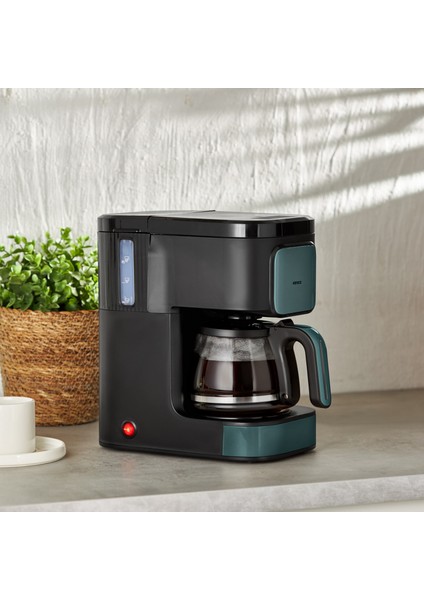 Just Coffee Aroma 2 In 1 Filtre Kahve ve Çay Demleme Makinesi Pine Green fiyatları
