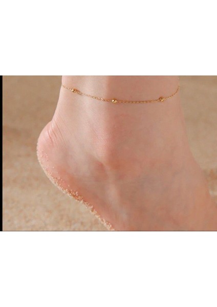 Şıklığı Yansıtan Top Zincirli Halhal fiyatları