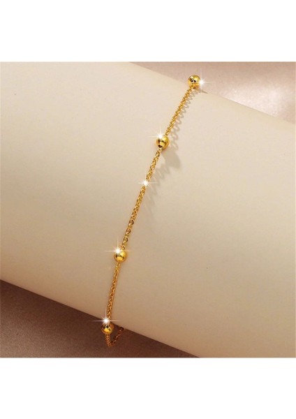 Şıklığı Yansıtan Top Zincirli Halhal modelleri