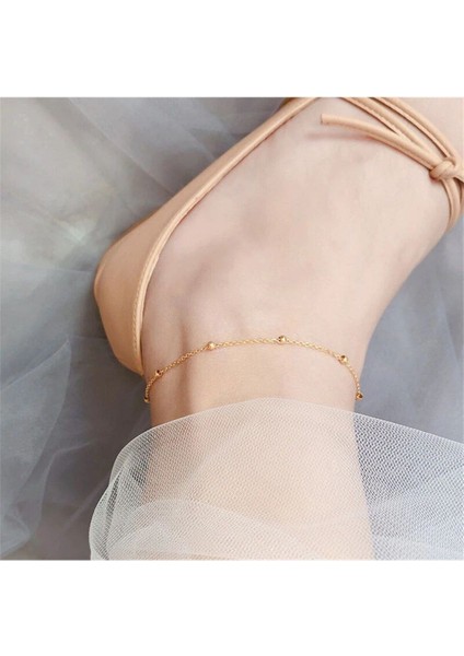 Şıklığı Yansıtan Top Zincirli Halhal indirimleri