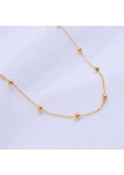 Şıklığı Yansıtan Top Zincirli Halhal