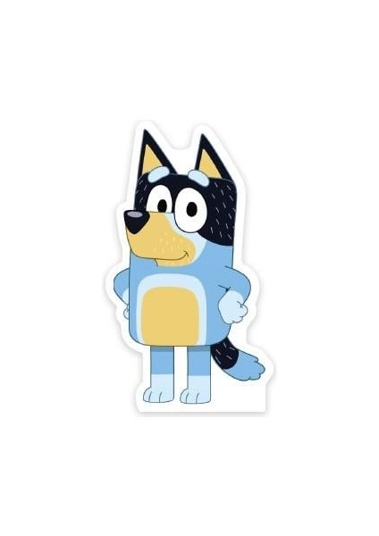 Ayaklı pano Bluey Ayaklı Pano 35 cm Mavi Doğum Günü Masa Dekoru modelleri