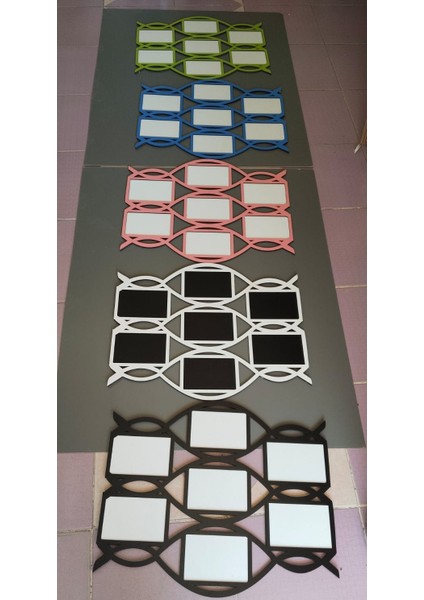 Anneye En Güzel Hediye Modern Çoklu Çerçeve 7 Fotoğraflık Kişiye Özel Renk 3 Lü Set fiyatları