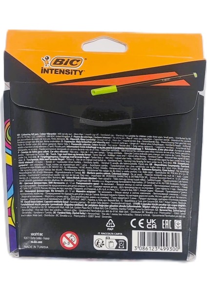 Intensity Keçeli Boya Kalemi 12 Renk fiyatları