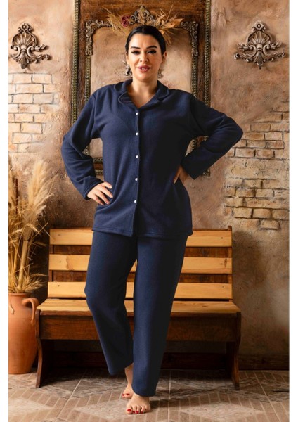 Kadın Homewear Polar Yeni Sezon Pijama Takımı