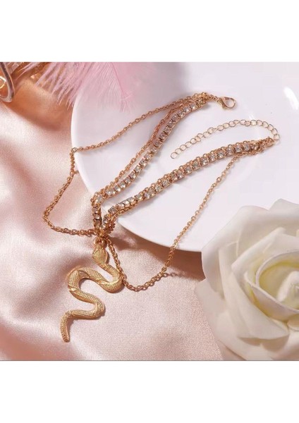 Şıklığınızı Tamamlayacak Modern Yılan Model Halhal fiyatları