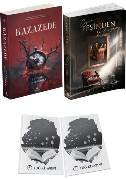 Eğer Peşinden Gelirsem 1 ve Pukka Yayınları Kazazede 3 Şevval Demirdöğer 2li Set + Hediyeli