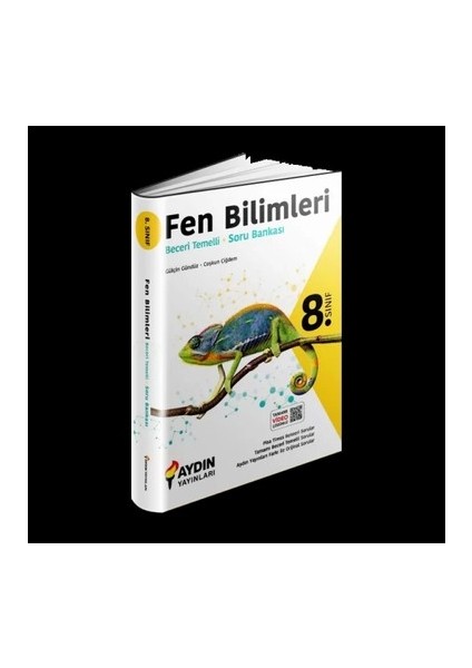 8.sınıf Fen Bilimleri Beceri Temelli Soru Bankası Aydın Yayıncılık