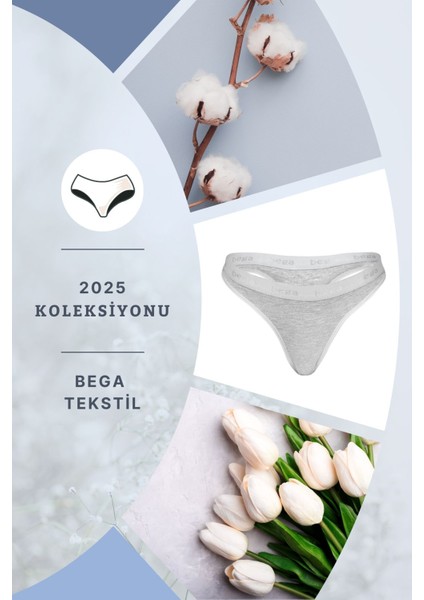 Pamuklu Tanga Kadın Külot 7'li Paket fırsatları