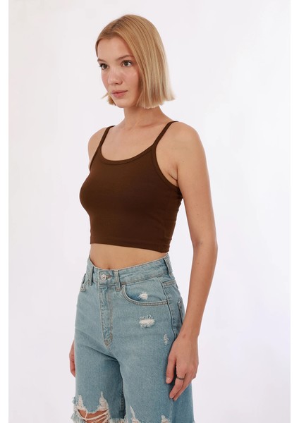 Kadın Askılı Crop modelleri