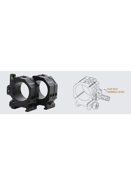 34MM Dürbün Montaj Halkası - 2 Parça Medium Picatinny Uyumlu (1099947) modelleri