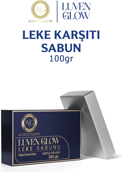 Luven Glow Cilt Tonunu Eşitleyen Leke Karşıtı ve Canlandırıcı Sabun