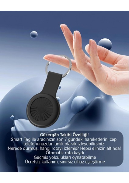Gps Takip Cihazı Smart Tag Akıllı Kaybolma Ios & Android Uyumlu Anahtarlıklı fiyatları