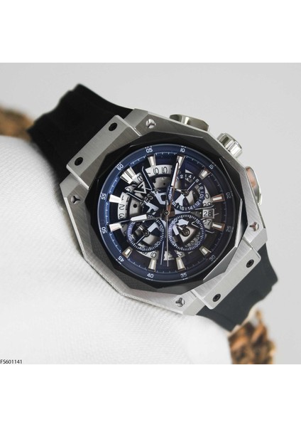 FS601141 Silikon Kordonlu Erkek Kol Saati