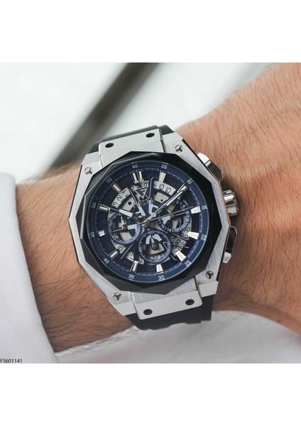 FS601141 Silikon Kordonlu Erkek Kol Saati fırsatları