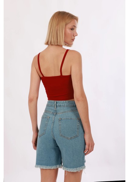 Kadın Askılı Crop fiyatları