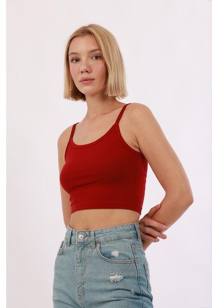 Kadın Askılı Crop modelleri