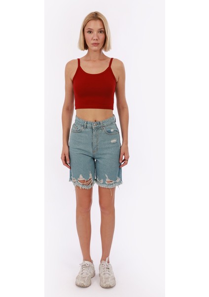 Kadın Askılı Crop fırsatları