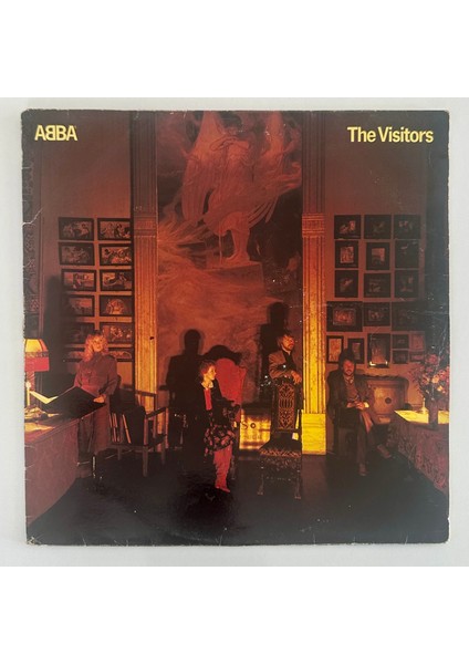 Abba – The Visitors Dönem Ingiltere Baskı Plak 1981