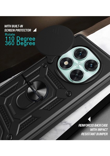 Xiaomi Redmi Note 14 4g Uyumlu Kamera Koruma Sürgülü Yüzüklü Tank Kılıf fırsatları