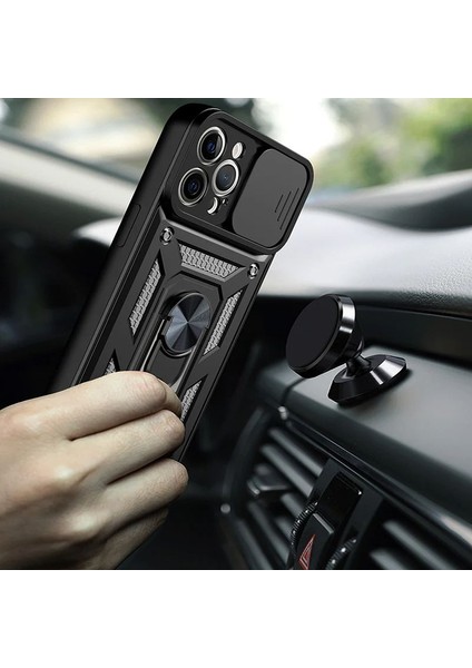 Iphone 15 Pro Uyumlu Kamera Koruma Sürgülü Yüzüklü Tank Kılıf fırsatları