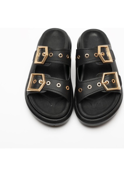 Loretta Gold Toka Detaylı Terlik modelleri