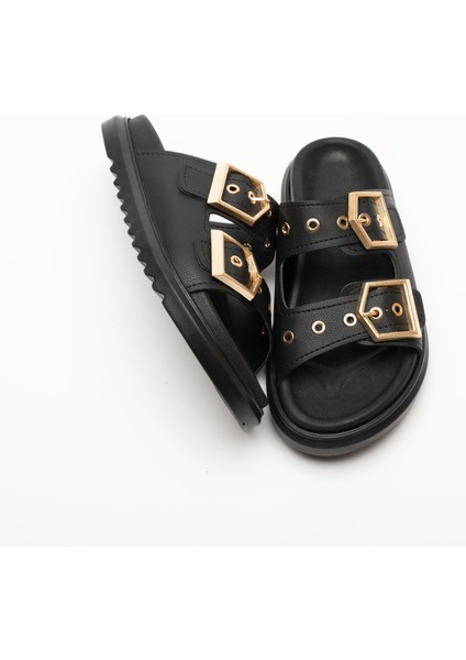 Loretta Gold Toka Detaylı Terlik fırsatları