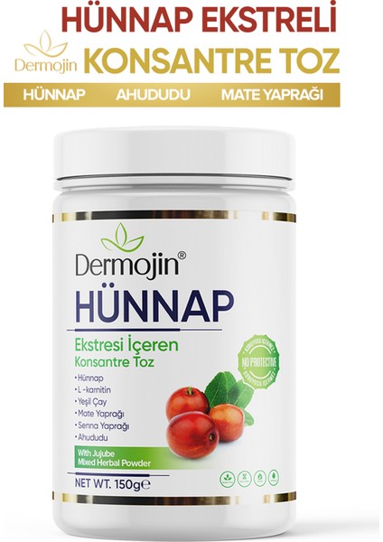 Hünnap Ekstresi ve Bitkisel Karışımlı Detoks Çayı – Yeşil Çay, Mate, Kırmızı Pancar, Vitamin-Mineral Takviyesi ile Gün Boyu Enerji
