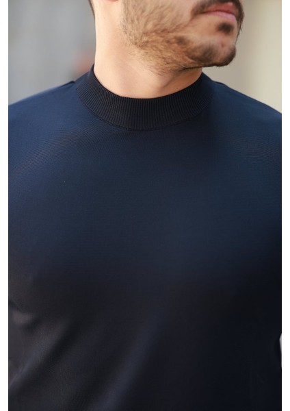 Erkek Yarım Balıkçı Yaka Kısa Kollu Tişört modelleri