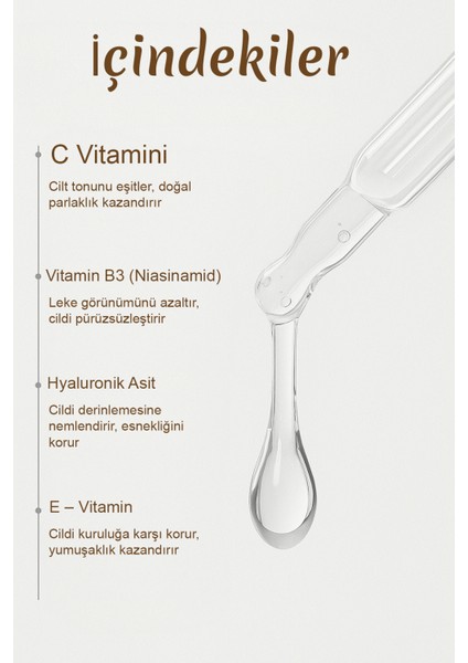 C Vitamini Içerikli Yüz Serumu - 30 ml modelleri