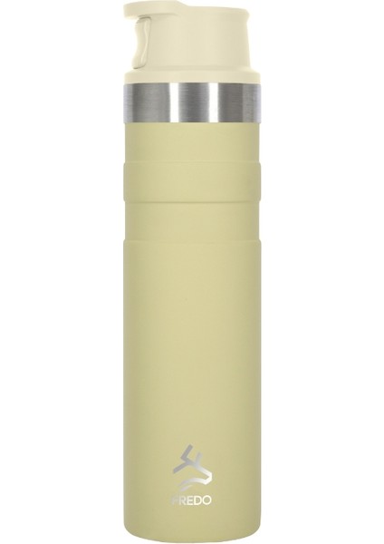 Comfort Therm Paslanmaz Çelik Krem Termos Bardak, Mug 600ML
