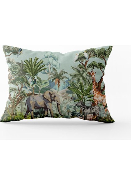 Çift Taraflı Dikdörtgen Kırlent Kılıfı TK43