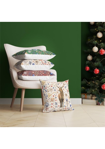 Christmas 4'lü Kırlent Kılıf Ds9 fiyatları