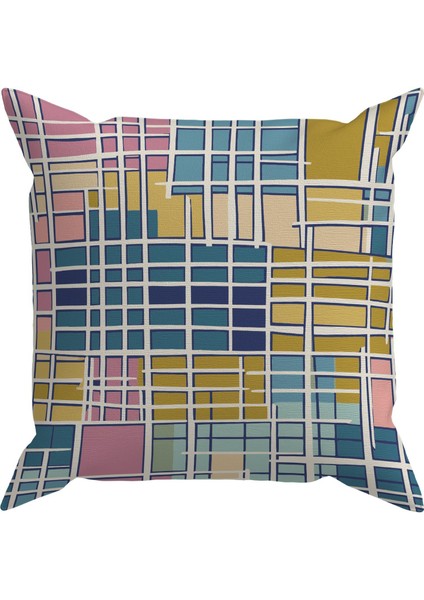 Geometric Kırlent Kılıf DS46