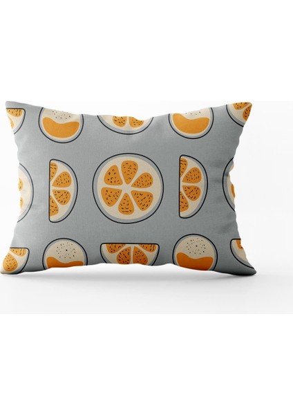 Çift Taraflı Dikdörtgen Kırlent Kılıfı TK11