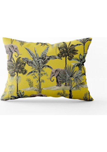 Çift Taraflı Dikdörtgen Kırlent Kılıfı TK49