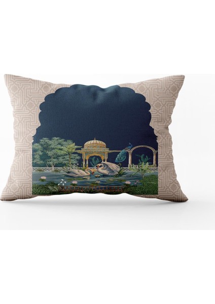 Çift Taraflı Dikdörtgen Kırlent Kılıfı TK47