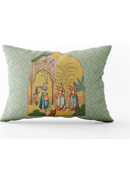 Çift Taraflı Dikdörtgen Kırlent Kılıfı TK46