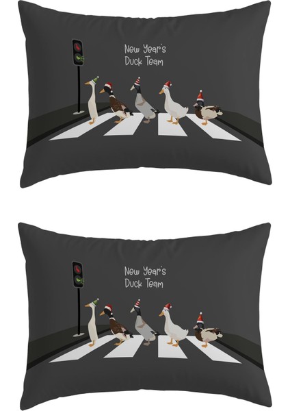 Christmas Çift Taraflı Dikdörtgen Kılıfı Ds9