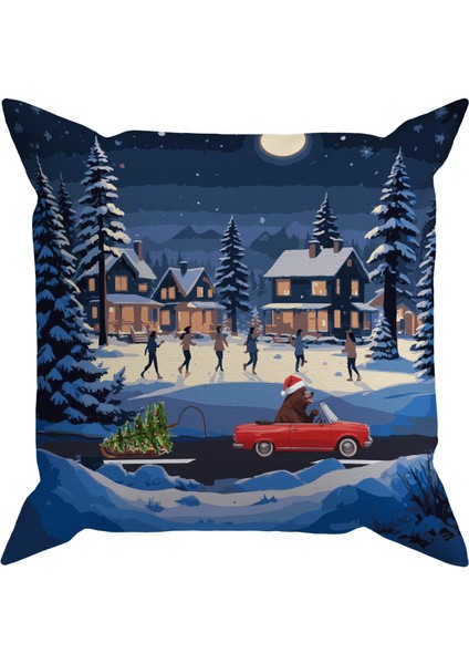 Christmas Kırlent Kılıfı DS11