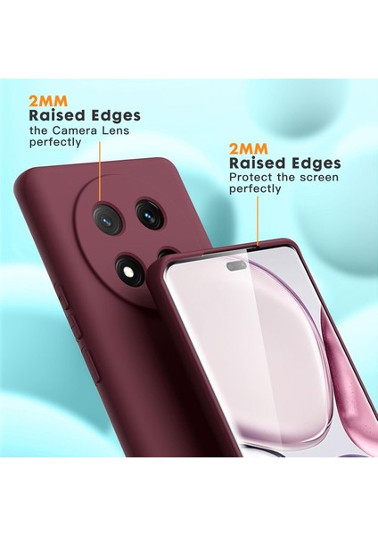 Honor Magic 7 Lite Kılıf Lansman Kamera Korumalı Içi Kadife Yumuşak Renkli Silikon Mat Hisli Kapak - Süet fiyatları