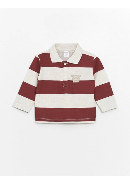 Lcw Kids Karişik Polo Yaka Uzun Kollu Erkek Bebek Tişört ve Pantolon 2'li Takım fiyatları