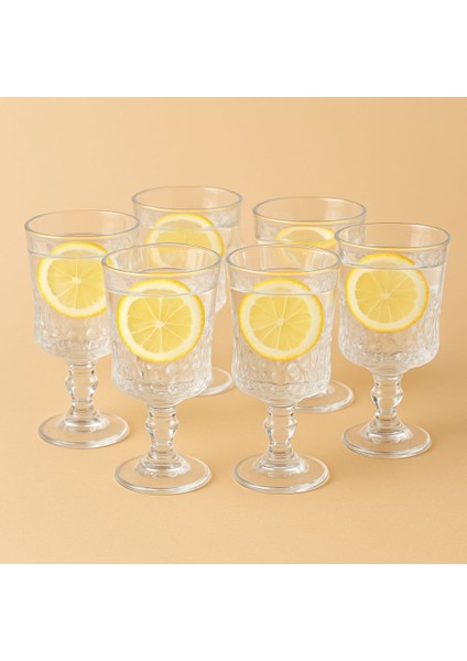 6 Adet Kahve Yanı Kesme Kristal Cam Su Bardağı Seti, Çeyizlik Set 100ML indirimleri