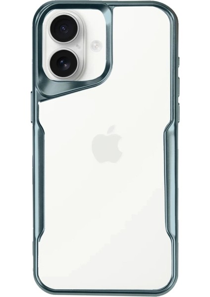 iPhone 16 Kılıf Boyi Silikon Kapak - Turkuaz